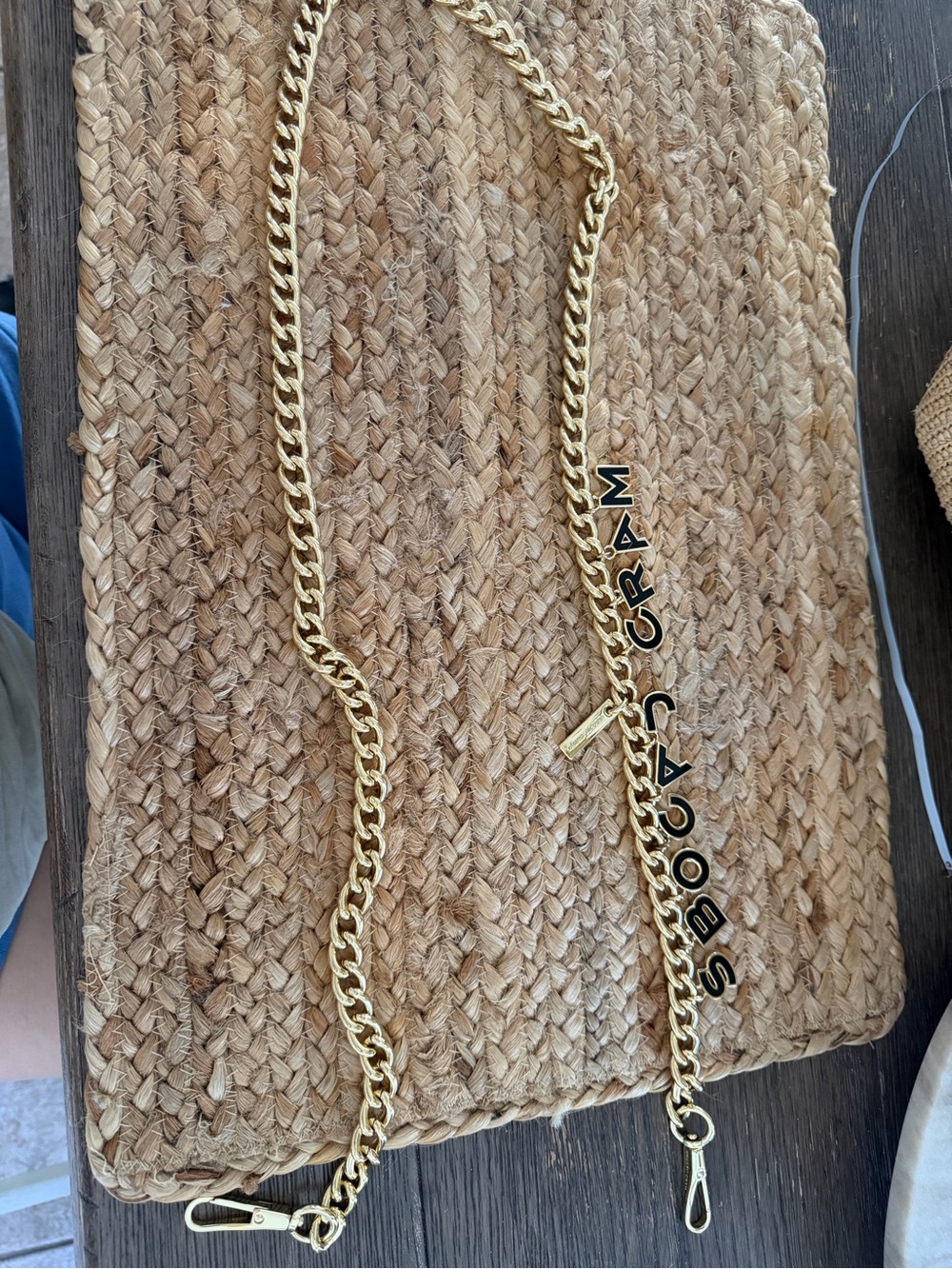 Marc Jacobs Rare Gold Chain Crossbody Strap for